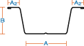 Profile System for Dry-Wall  Ceiling - Secondary Ceiling Profile CD 50/27 (Omega shape)