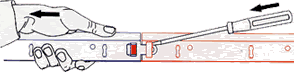 CLIP IN System D T-Grid Systems DISASSEMBLY OF MAIN RUNNERS