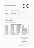 Security Aluminum Hellas SA  have Declaration of Conformity for production of dry-wall profiles according to the specifications for standard ΕΝ 14195 of the European Standardization Committee.
